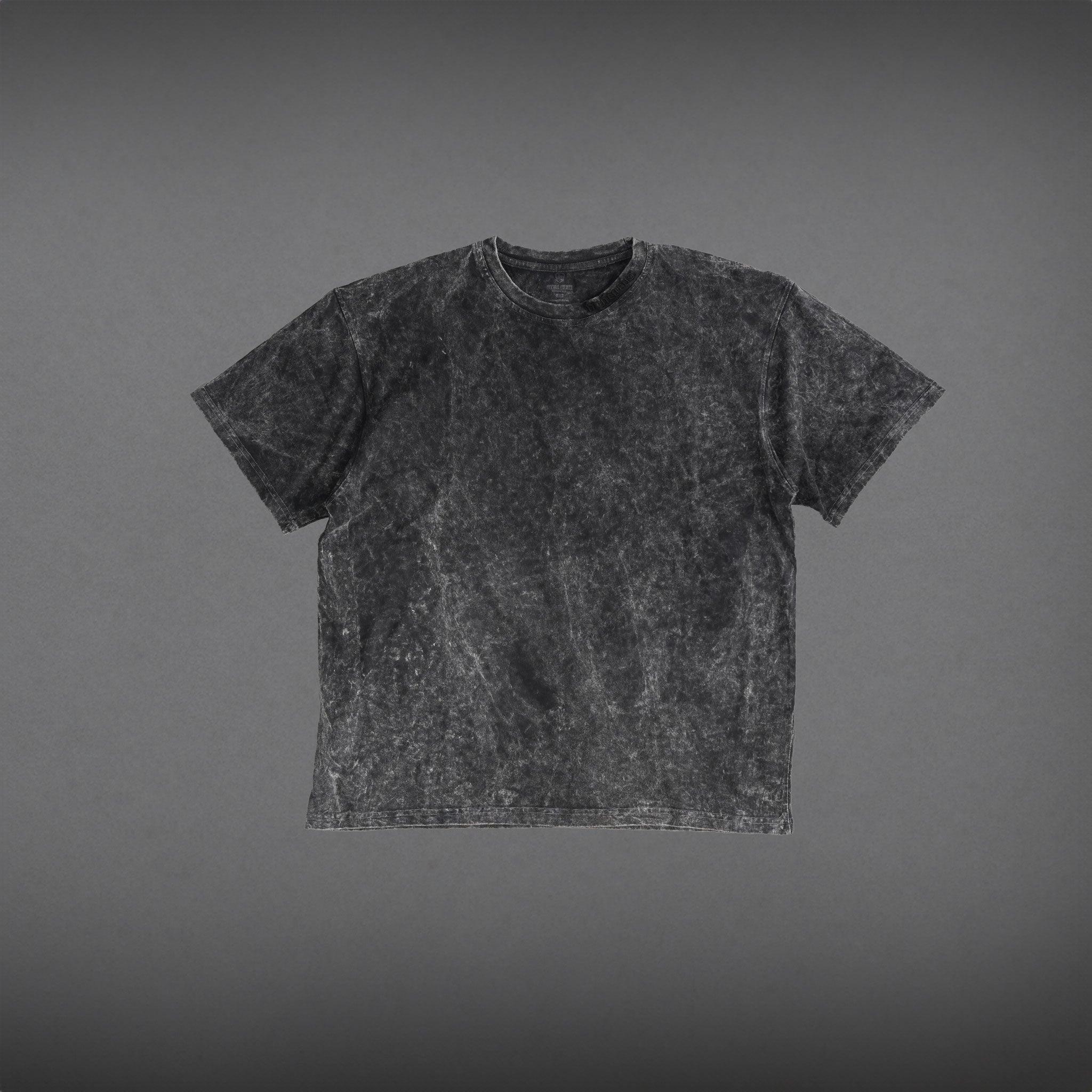 NEW BEGINNINGS OS TEE - GREY WASH-Invicoros
