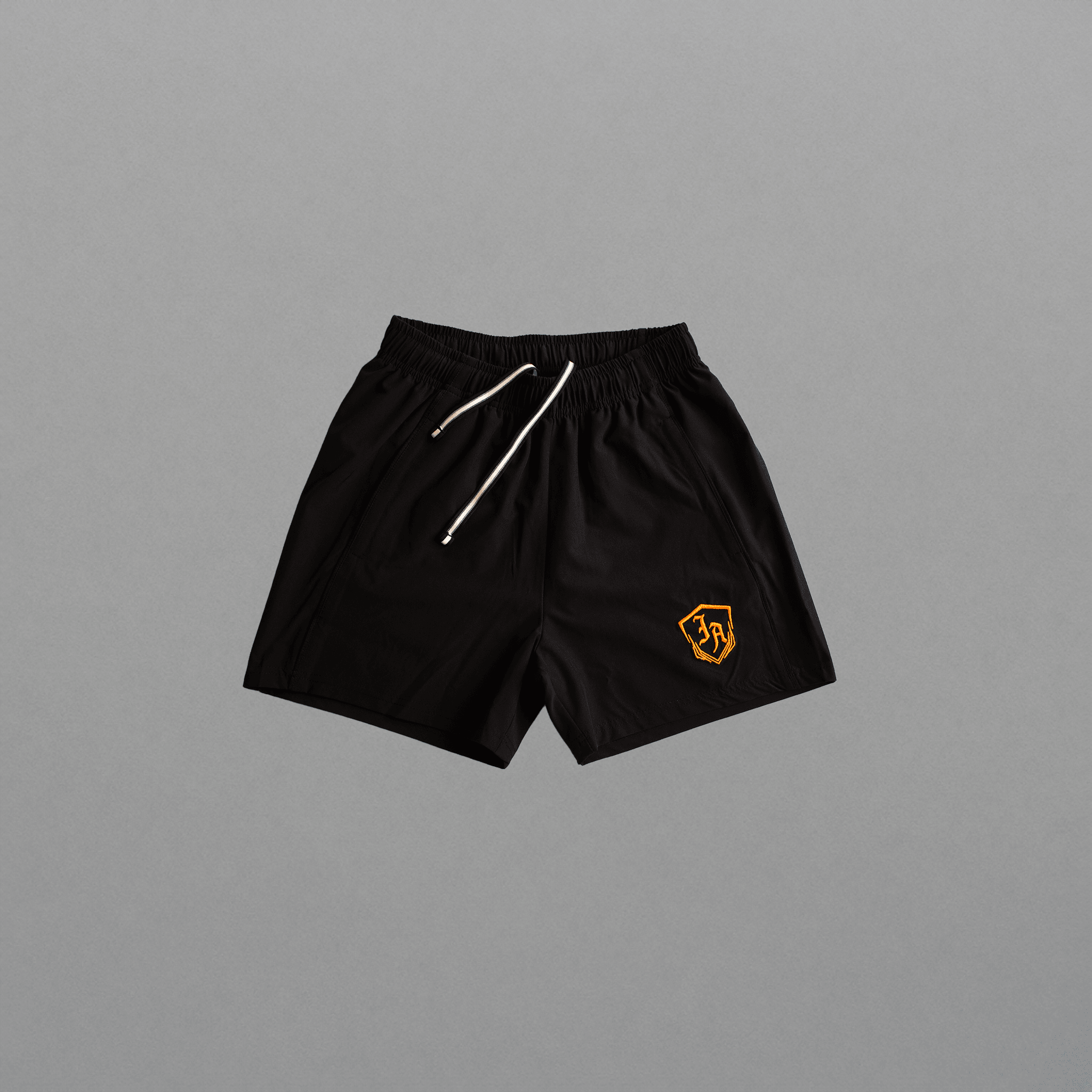 Bodybuilding Shorts - Black-Invicoros