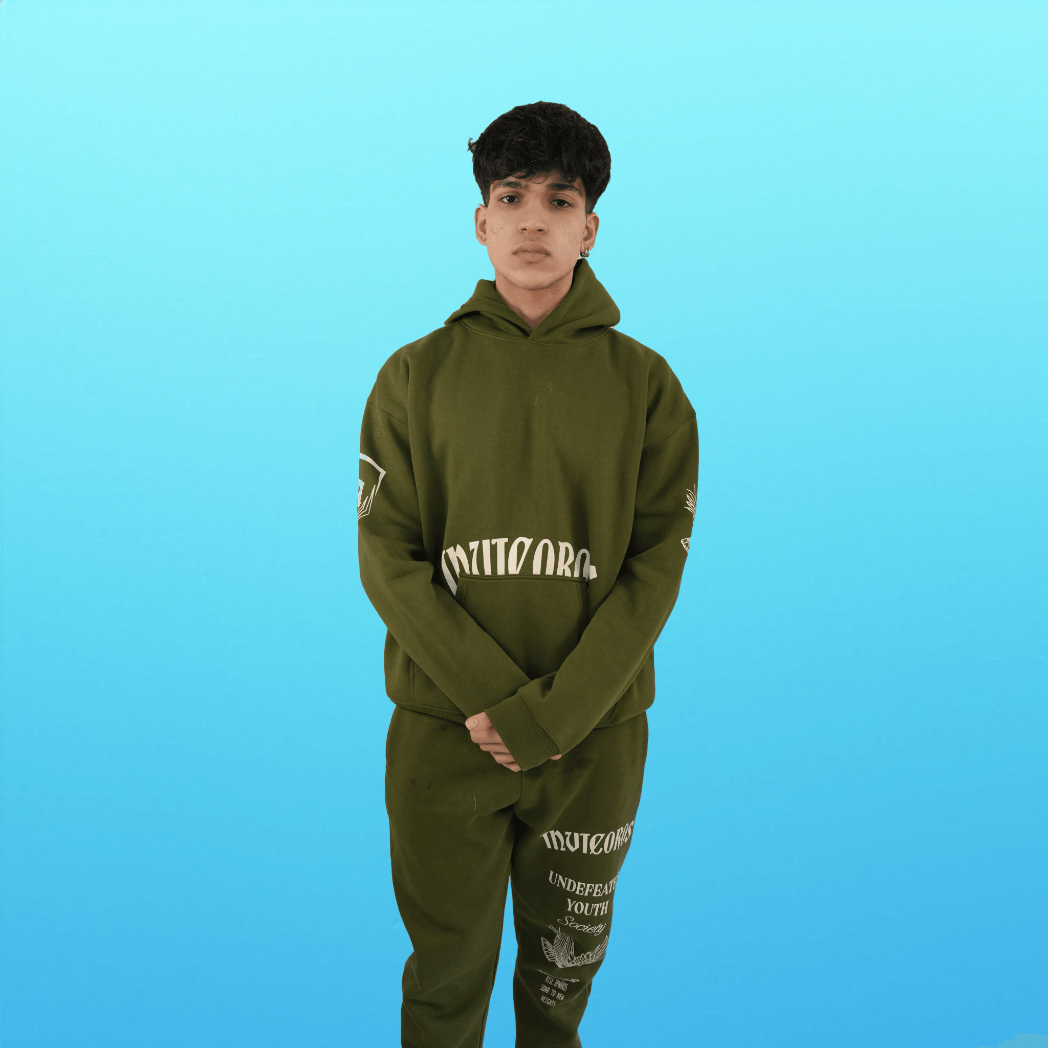 ASCEND HOODIE - OLIVE-Invicoros