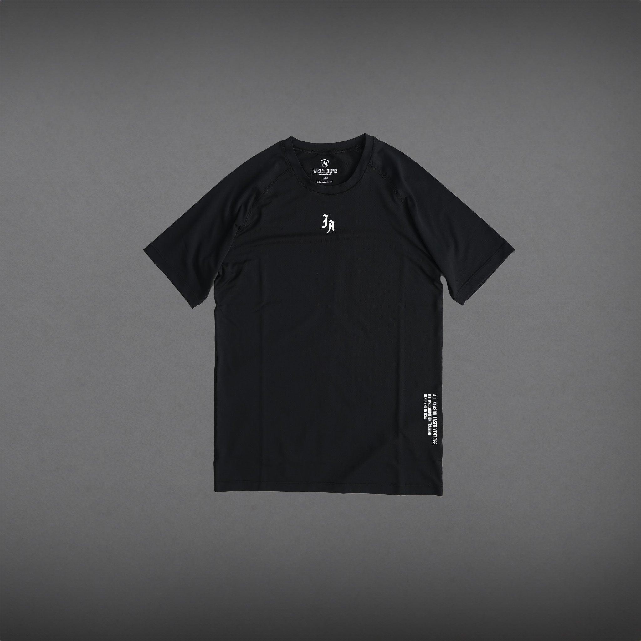 VENT TEE - BLACK-Invicoros