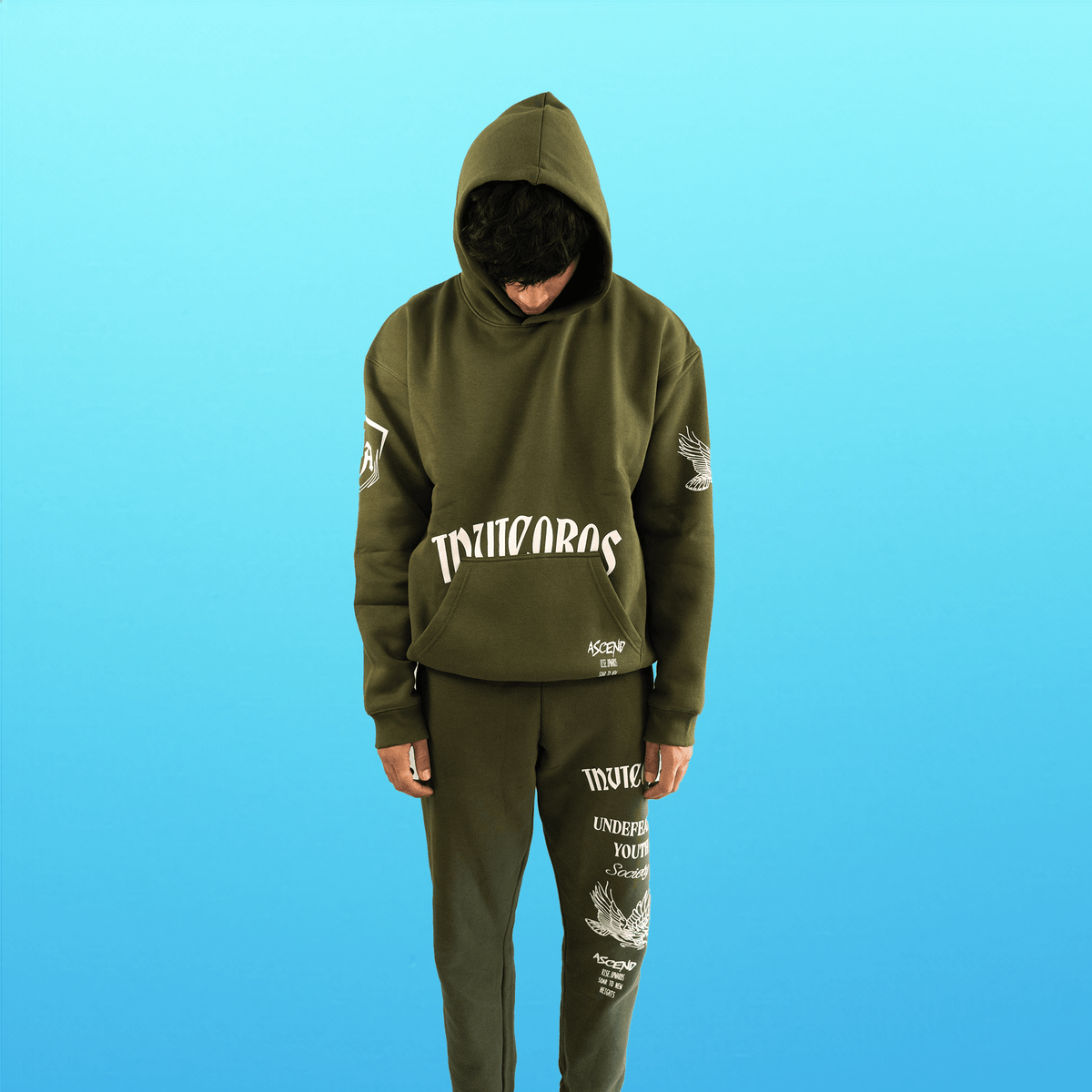 ASCEND JOGGERS - OLIVE-Invicoros