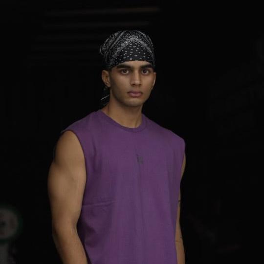 STATEMENT CUT-OFF PURPLE WASH-Invicoros 