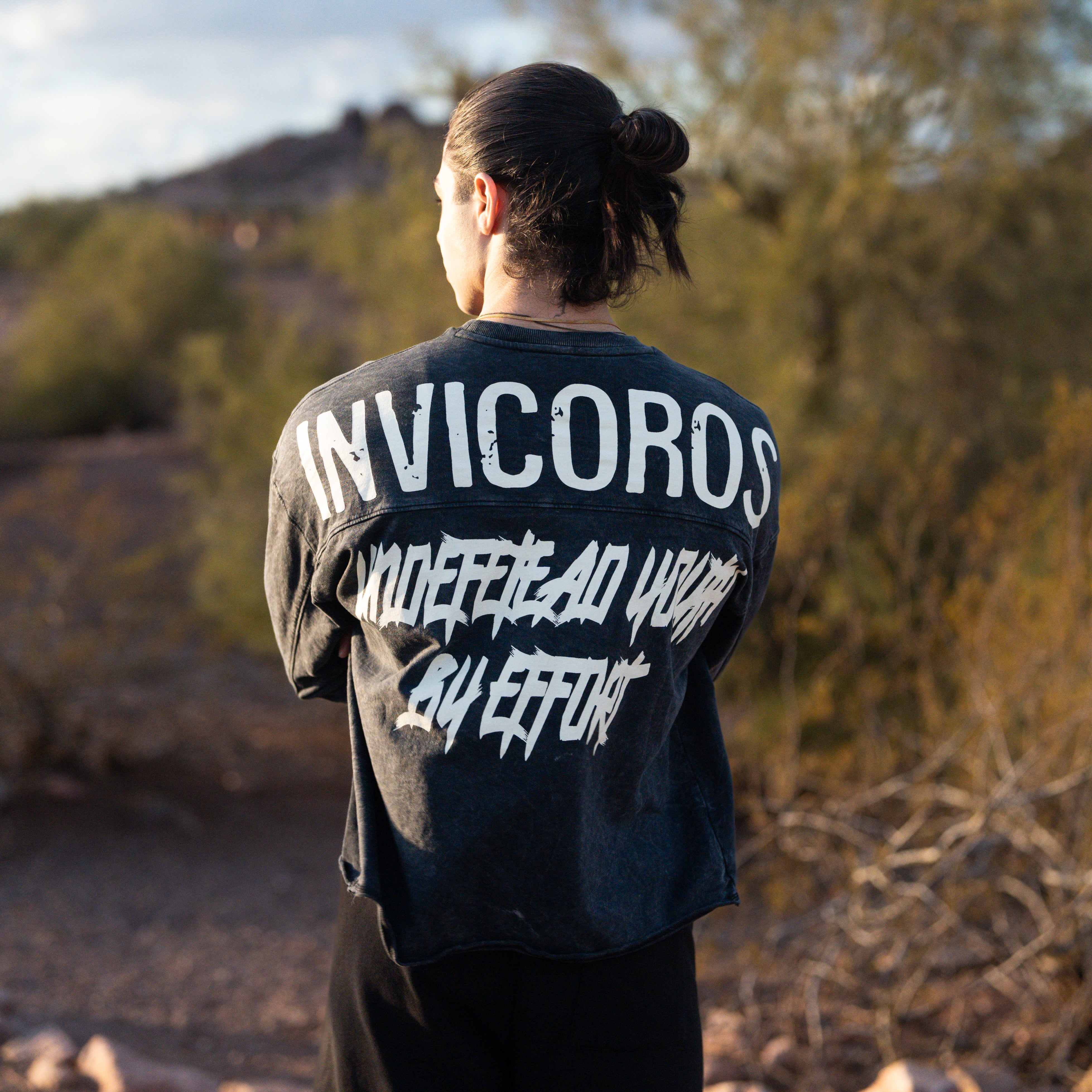 UNDEFEATED WASHED LONG SLEEVE-Invicoros