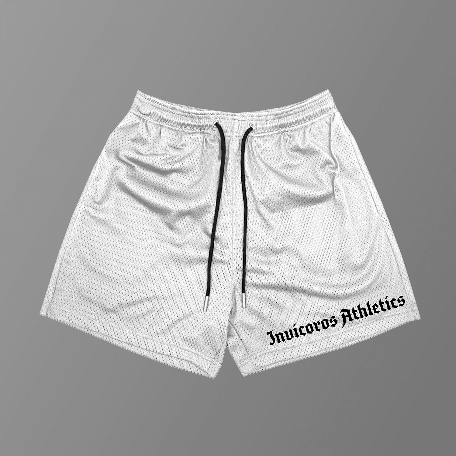 Flow Set Mesh Shorts - White-Invicoros  
