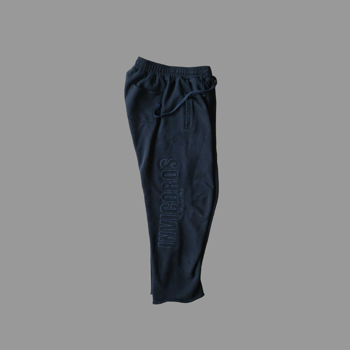 TIMEFADE STRAIGHT FIT PANT [BLACK]-Invicoros