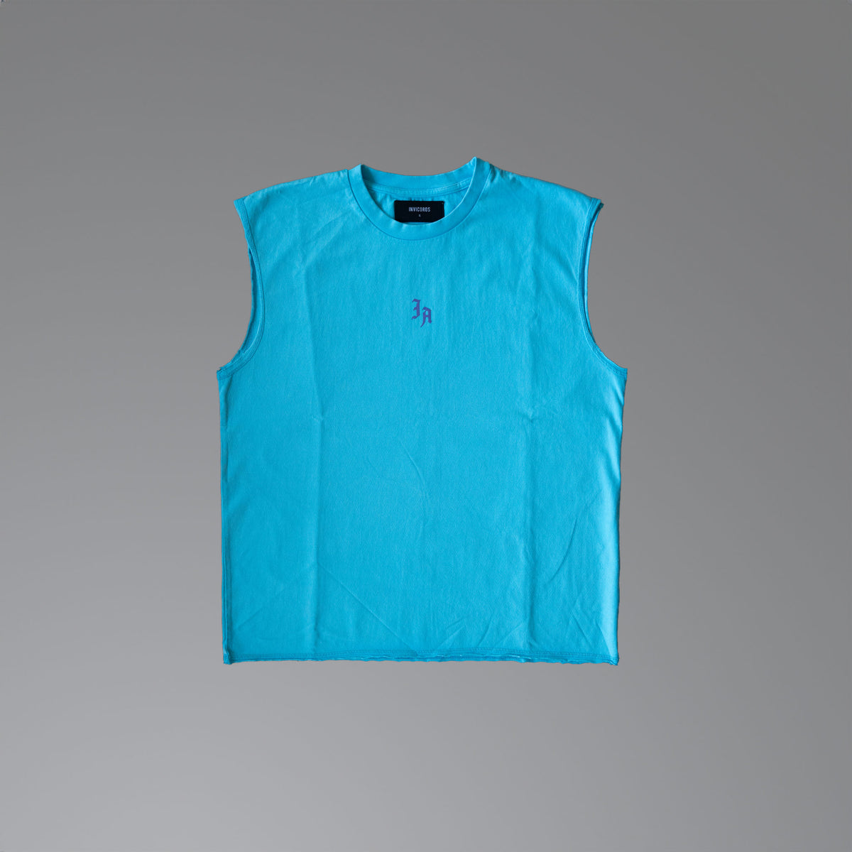 STATEMENT CUT-OFF BLUE WASH-Invicoros