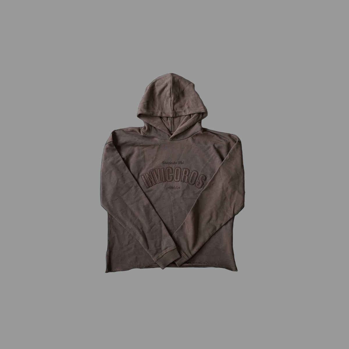 TIMEFADE HOODIE [BROWN]-Invicoros 