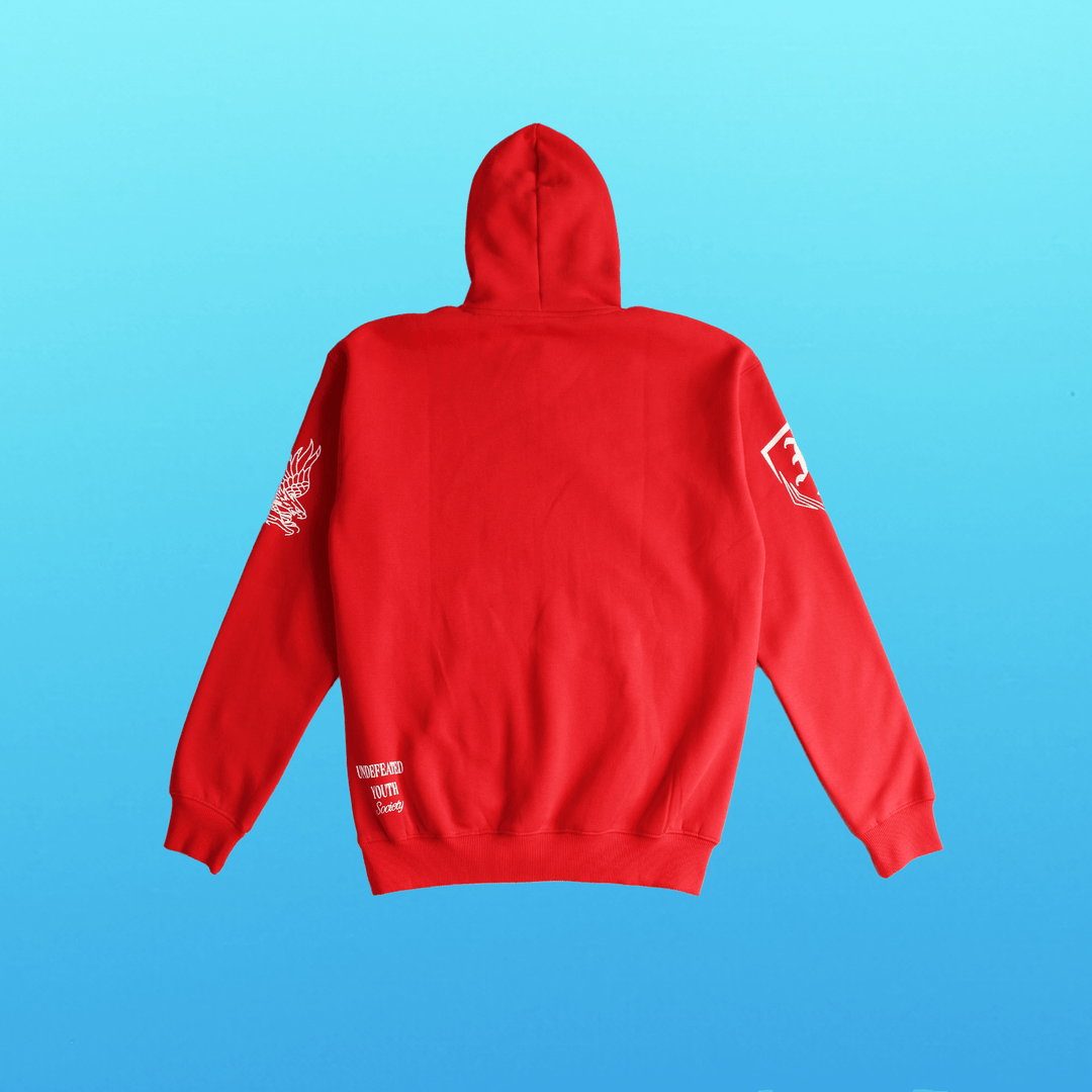 ASCEND HOODIE - RED-Invicoros Athletics 