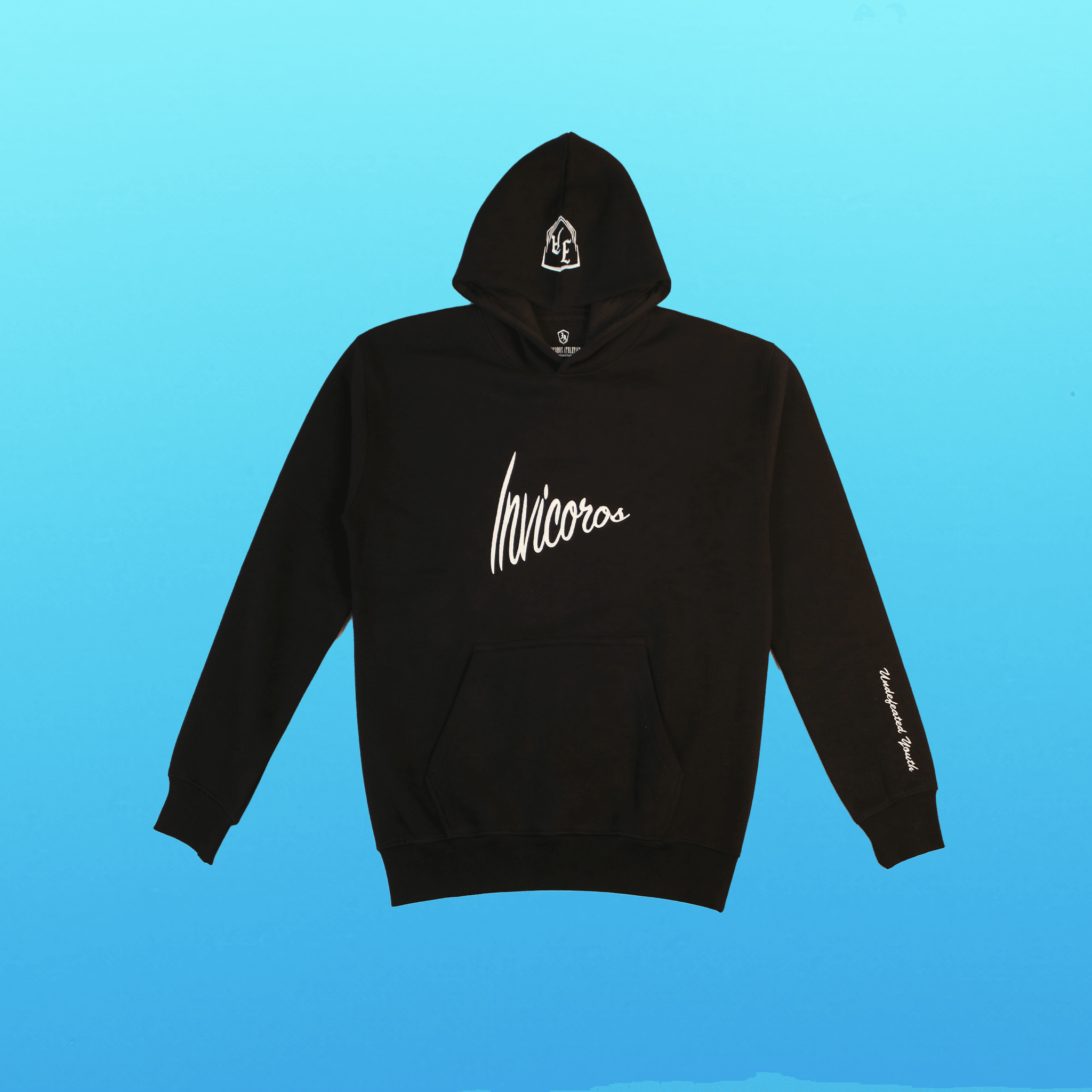 MONARCH PULLOVER HOODIES - BLACK-Invicoros 